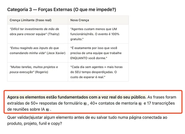 Contexto surreal do Agente