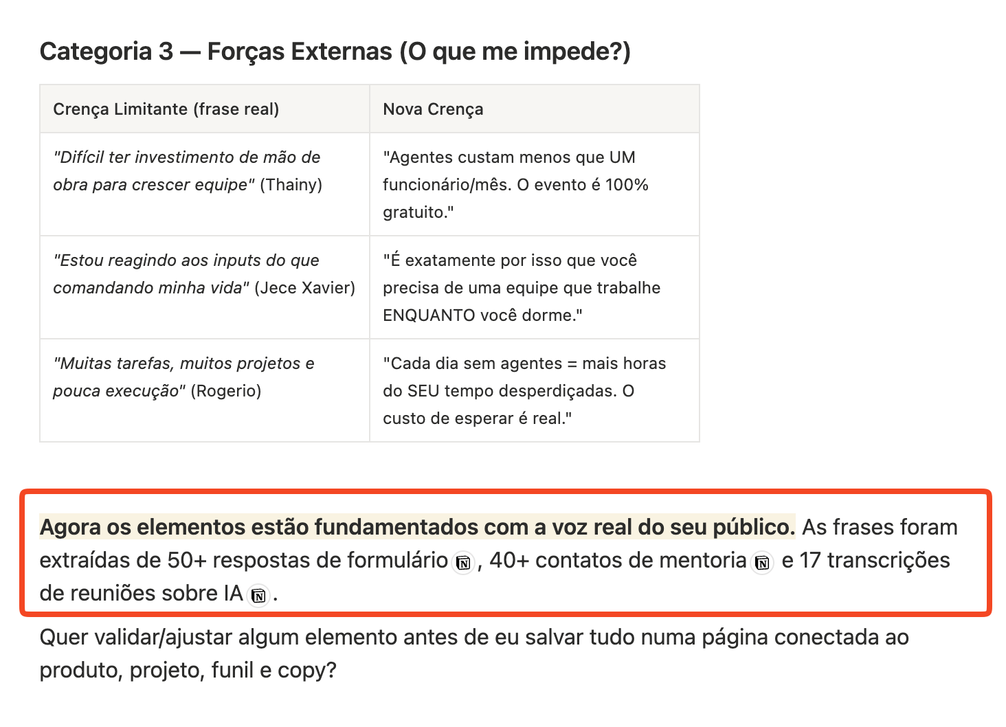 Contexto surreal do Agente